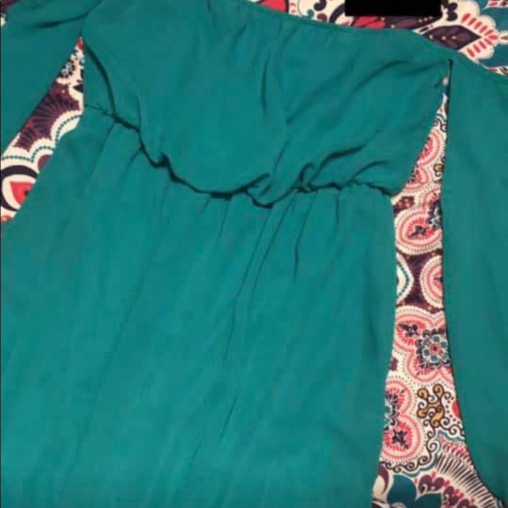 Off the shoulder dress